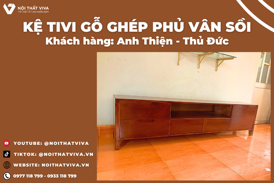  Giao Lắp Mẫu Kệ Tivi Đẹp Hiện Đại Anh Thiện - Thủ Đức