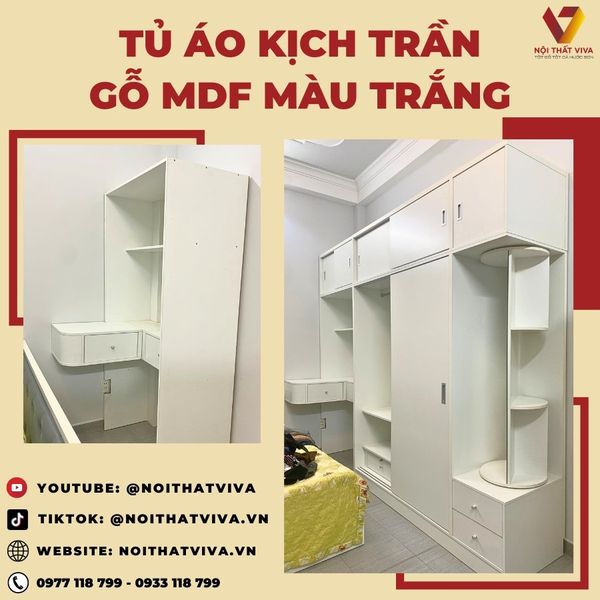 Giao Lắp Tủ Quần Áo Gỗ Kịch Trần - Đẳng Cấp Và Tiện Nghi Cho Ngôi Nhà