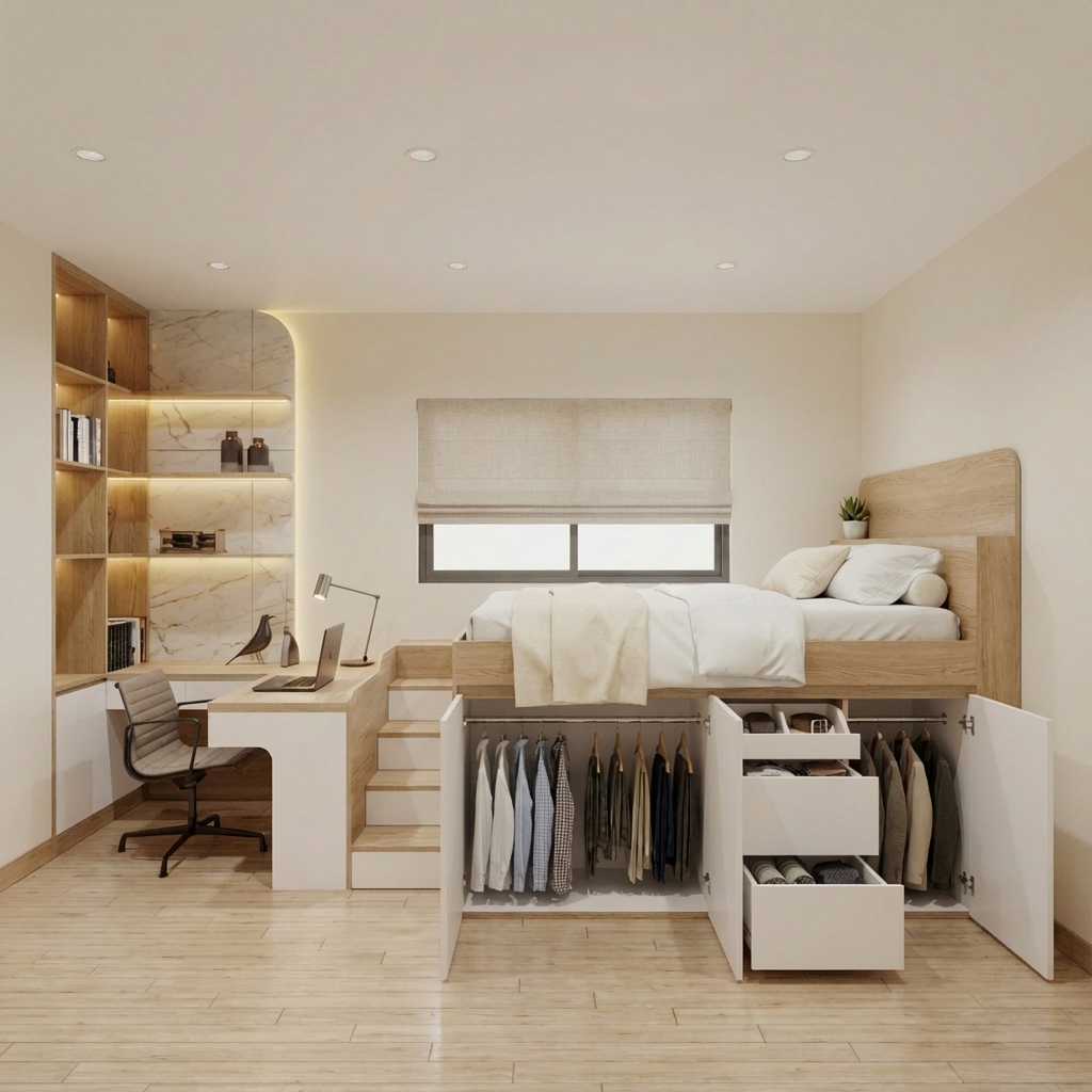 5 Cách cải tạo phòng trọ có gác lửng đẹp, rộng rãi, tiết kiệm chi phí 5 Cách cải tạo phòng trọ có gác lửng đẹp, rộng rãi, tiết kiệm chi phí