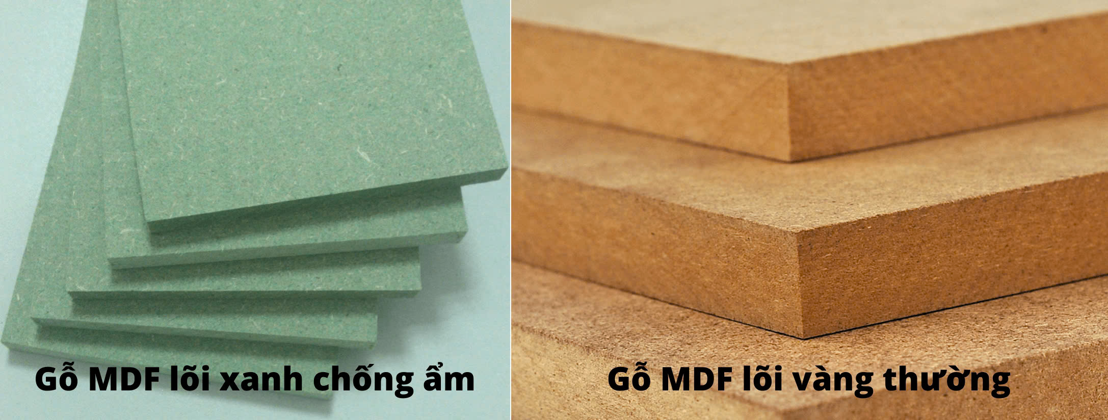 Gỗ MDF lõi xanh: ưu, nhược điểm và ứng dụng trong nội thất 