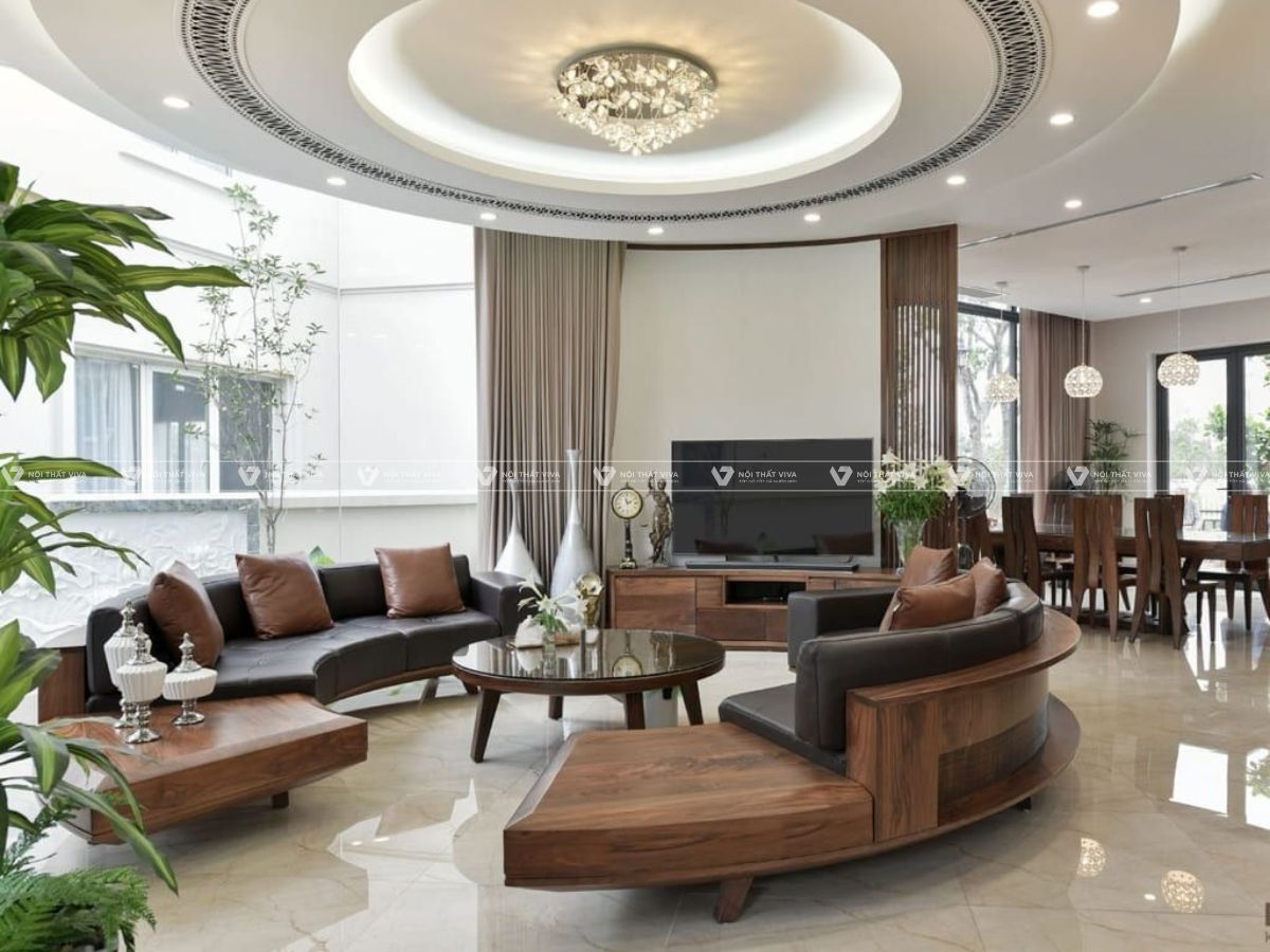 Gợi ý 30+ kệ tivi nguyên khối đẹp, độc, sang cho mọi phòng khách