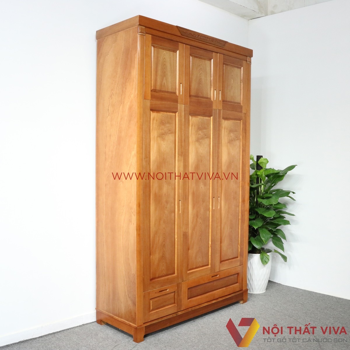 Gợi ý 4+ mẫu tủ kịch trần 3m thiết kế tối ưu không gian phòng ngủ 