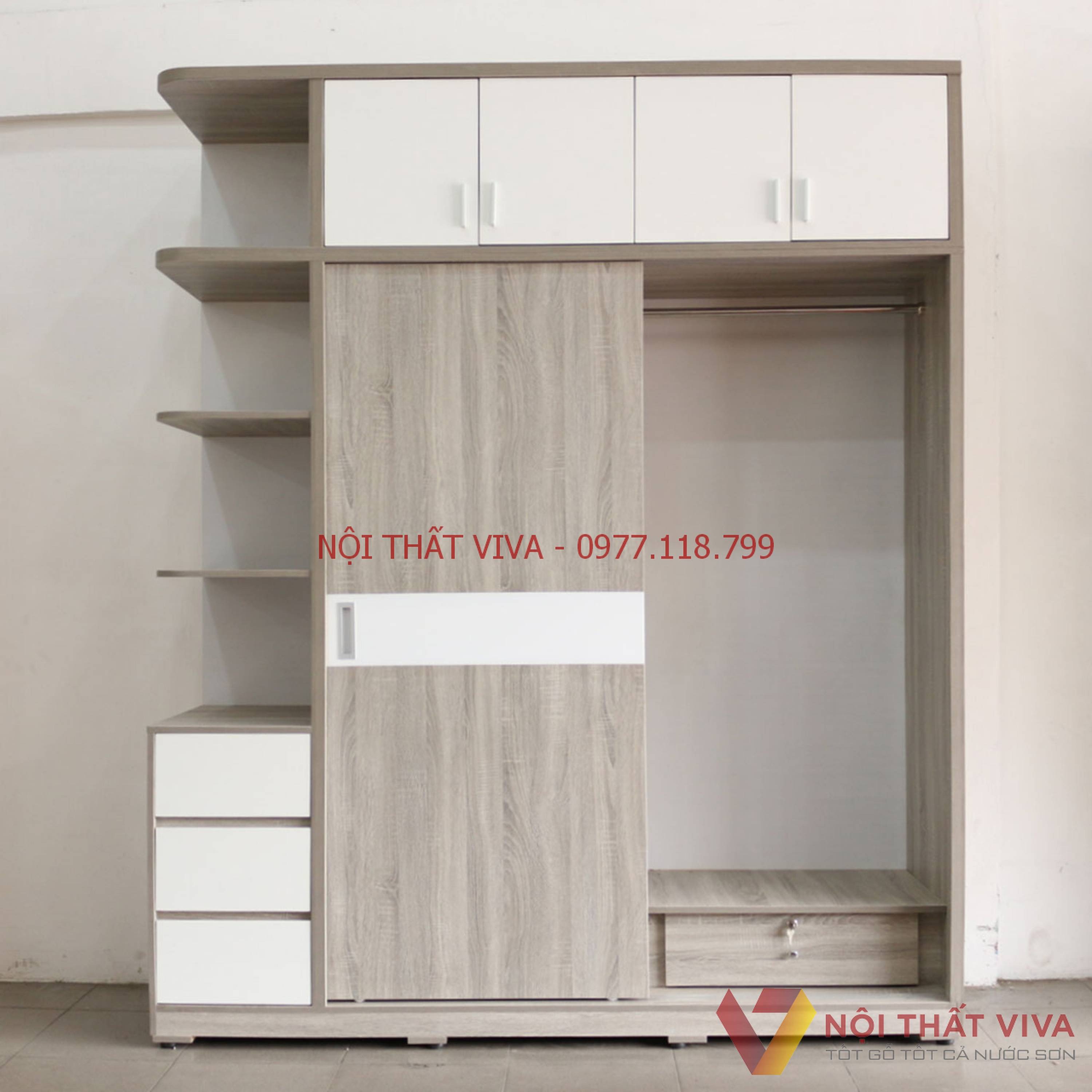 Gợi ý 4+ mẫu tủ kịch trần 3m thiết kế tối ưu không gian phòng ngủ 