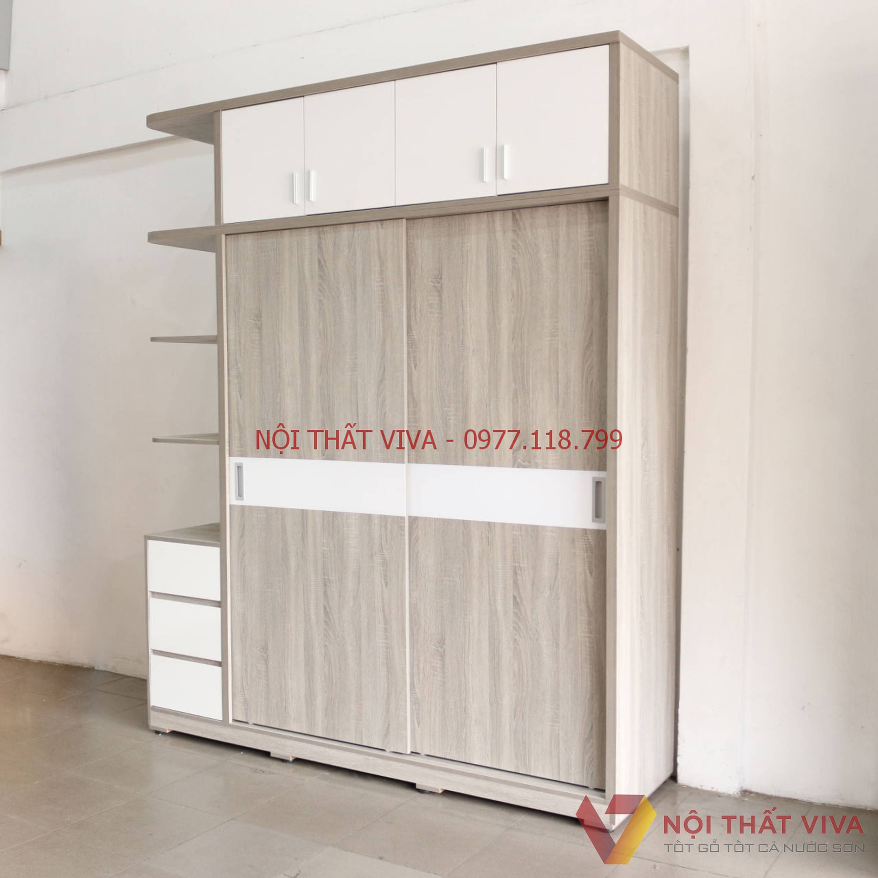 Gợi ý 4+ mẫu tủ kịch trần 3m thiết kế tối ưu không gian phòng ngủ 