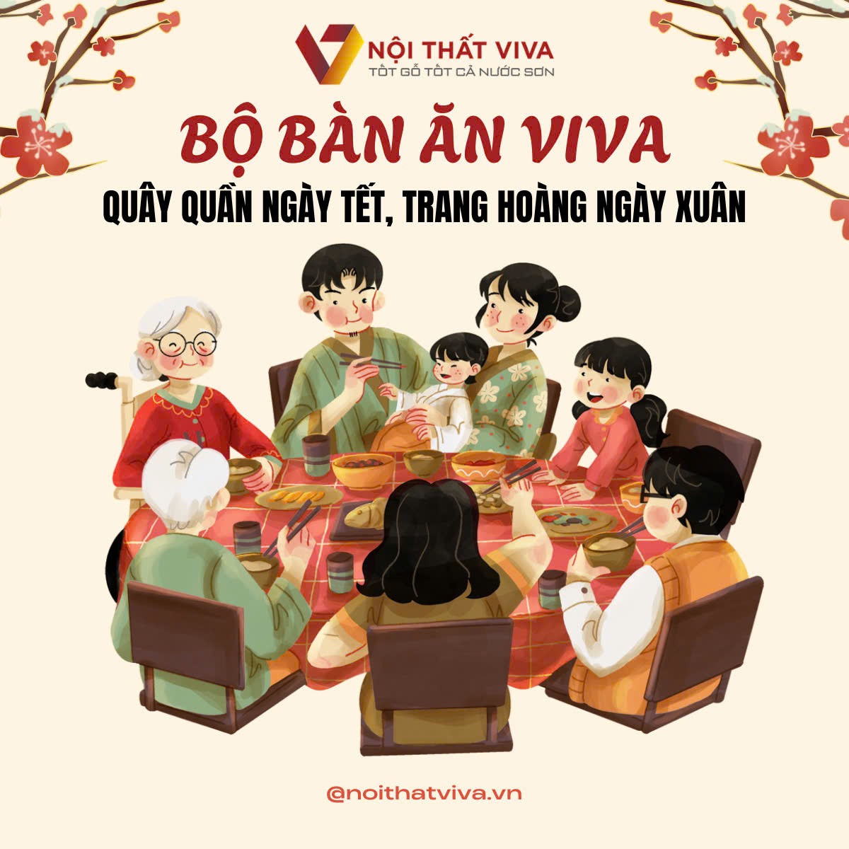 Gợi &yacute; chọn bộ b&agrave;n ăn 6 ghế cao cấp ph&ugrave; hợp kh&ocirc;ng gian nh&agrave; Việt dịp Tết