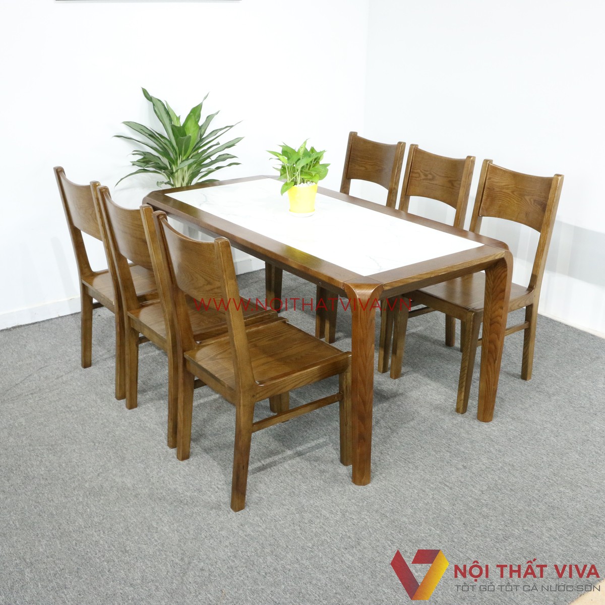 Gợi ý đến bạn những bộ bàn ăn 6 ghế gỗ sồi TPHCM được ưa chộng nhất