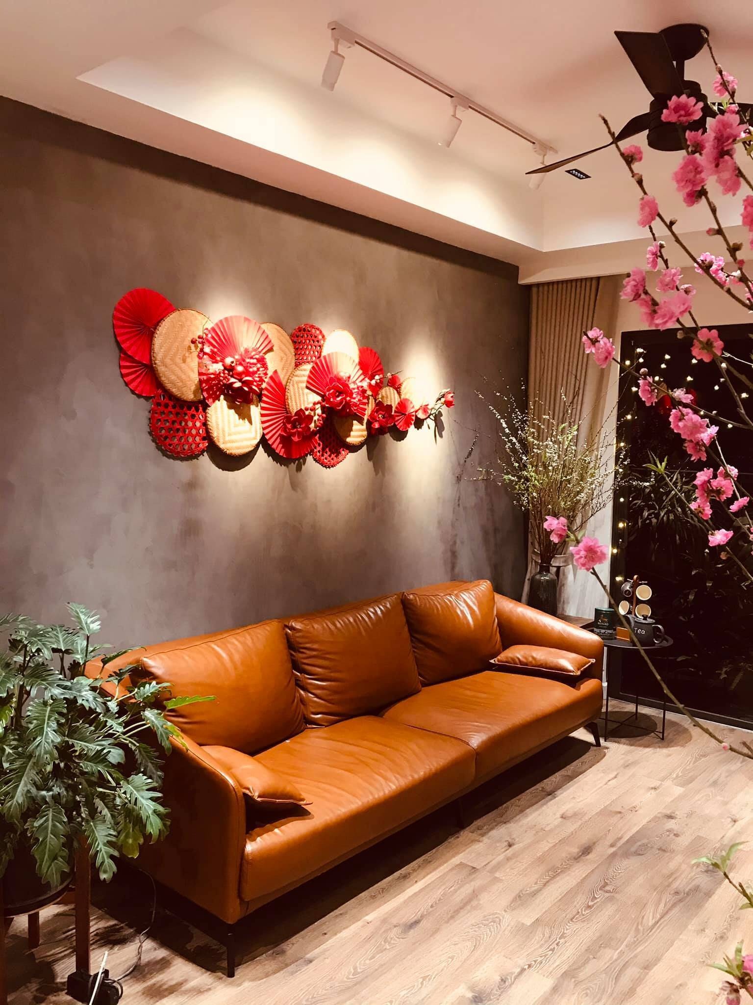 Gợi &yacute; đồ decor ph&ograve;ng kh&aacute;ch ng&agrave;y tết đẹp, ấm c&uacute;ng, hợp phong thủy 