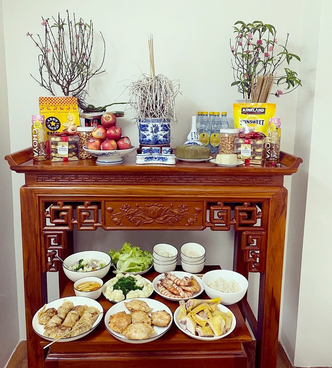 Hướng dẫn chuẩn bị m&acirc;m c&uacute;ng m&ugrave;ng 1 Tết đầy đủ, đ&uacute;ng lễ