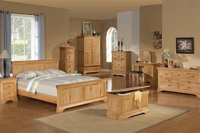 Combo nội thất phòng ngủ gỗ tự nhiên