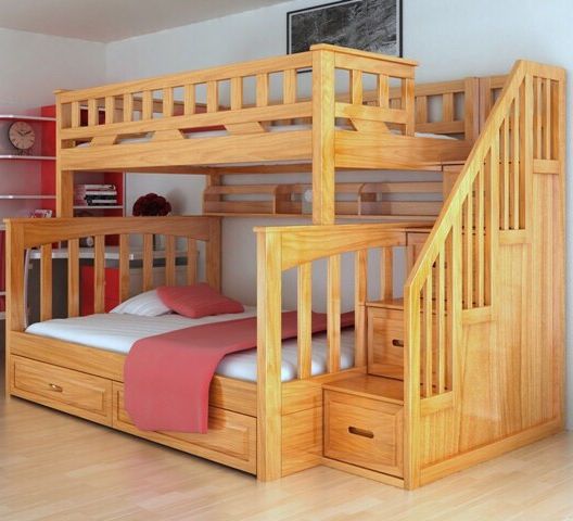 Tổng hợp các mẫu giường ngủ bằng gỗ tự nhiên đẹp nhất