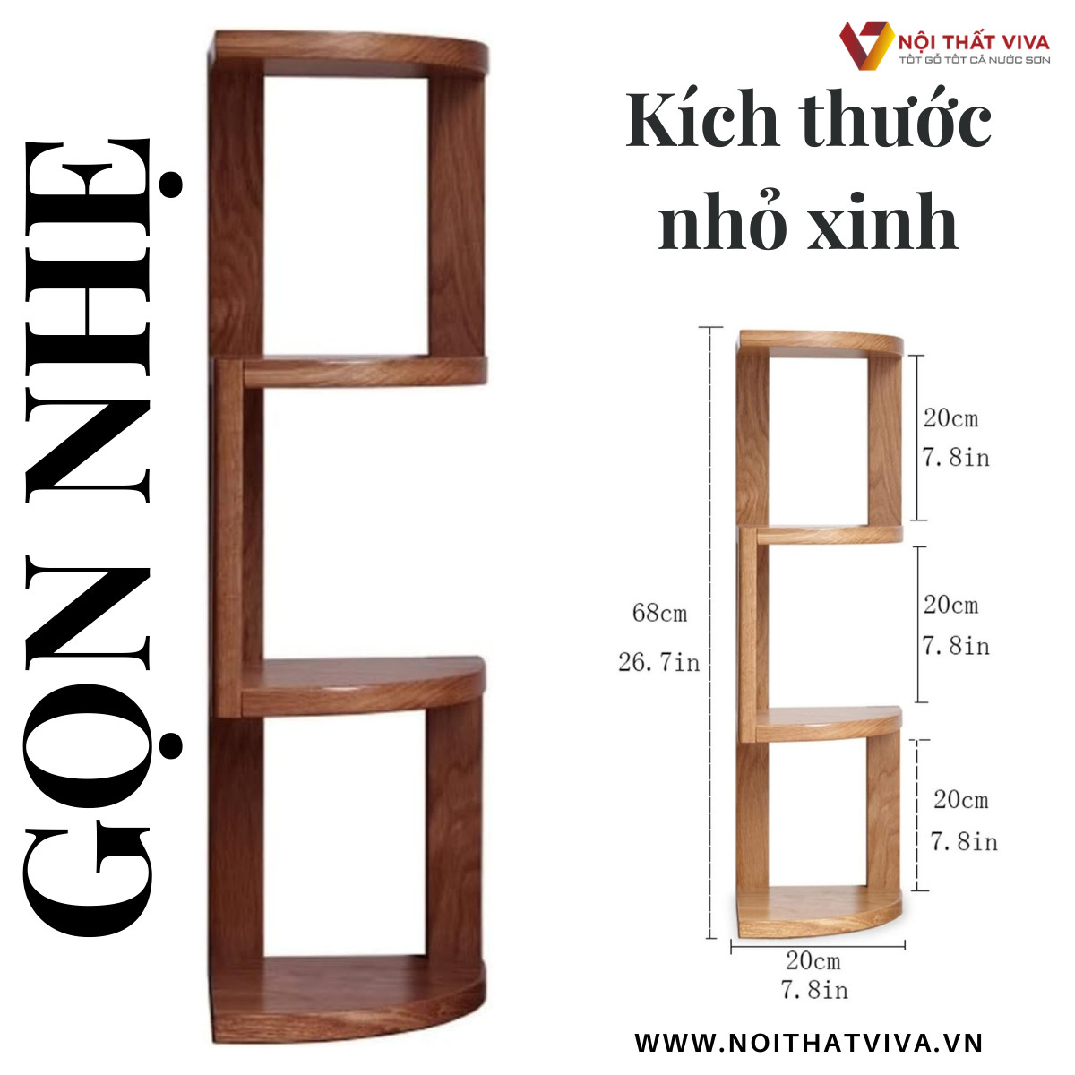 Kệ Gỗ Đứng Gỗ Tự Nhiên Dành Cho Văn Phòng Giá Tốt