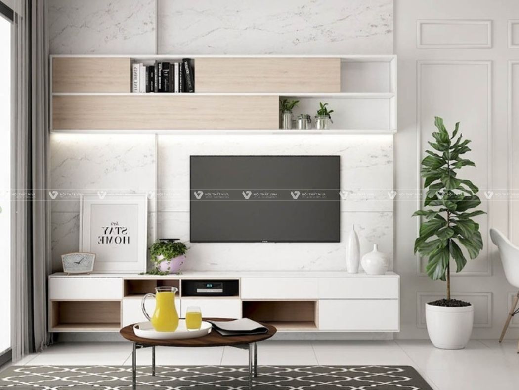 Kệ tivi giá rẻ dưới 2 triệu đáng mua nhất cho không gian phòng ngủ