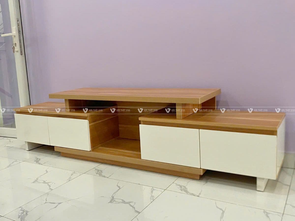 Kệ tivi phòng ngủ nào đẹp? Cách bố trí hợp lý và các mẫu dẫn đầu xu hướng