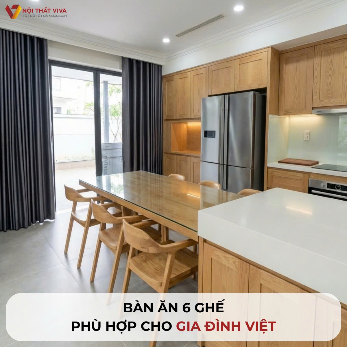 Khám phá 10+ bộ bàn ăn gỗ sồi đẹp, giá tốt cho mùa Tết ấm áp Khám phá 10+ bộ bàn ăn gỗ sồi đẹp, giá tốt cho mùa Tết ấm áp