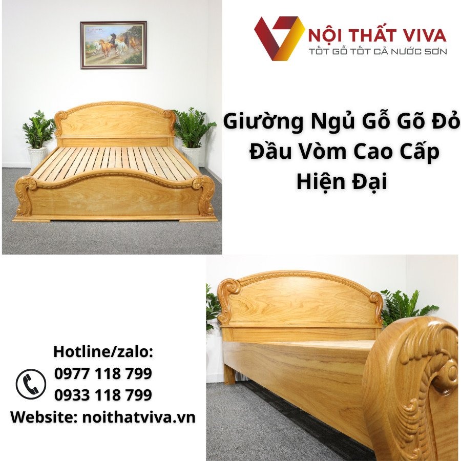 Khám phá bộ sưu tập giường ngủ cao cấp, chuẩn sang tại Nội Thất Viva 
