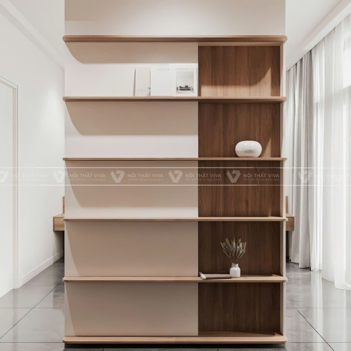 Khám phá ván MDF phủ melamine là gì? Ưu điểm và ứng dụng trong đồ dùng nội thất