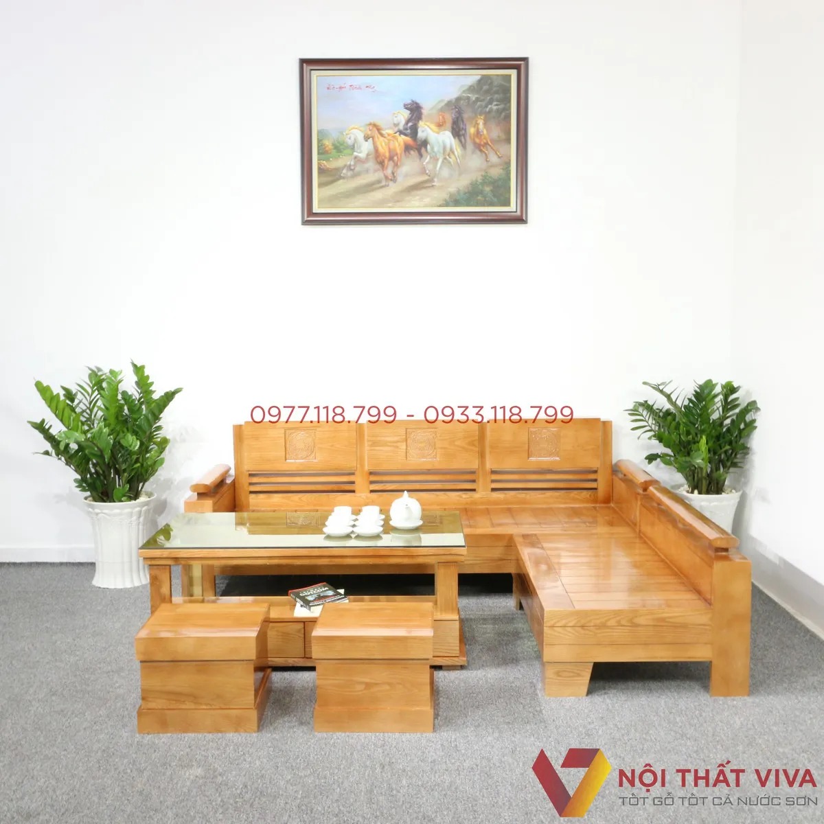 K&iacute;ch thước sofa gỗ chữ L chuẩn phổ biến hiện nay, bạn n&ecirc;n biết trước khi mua  