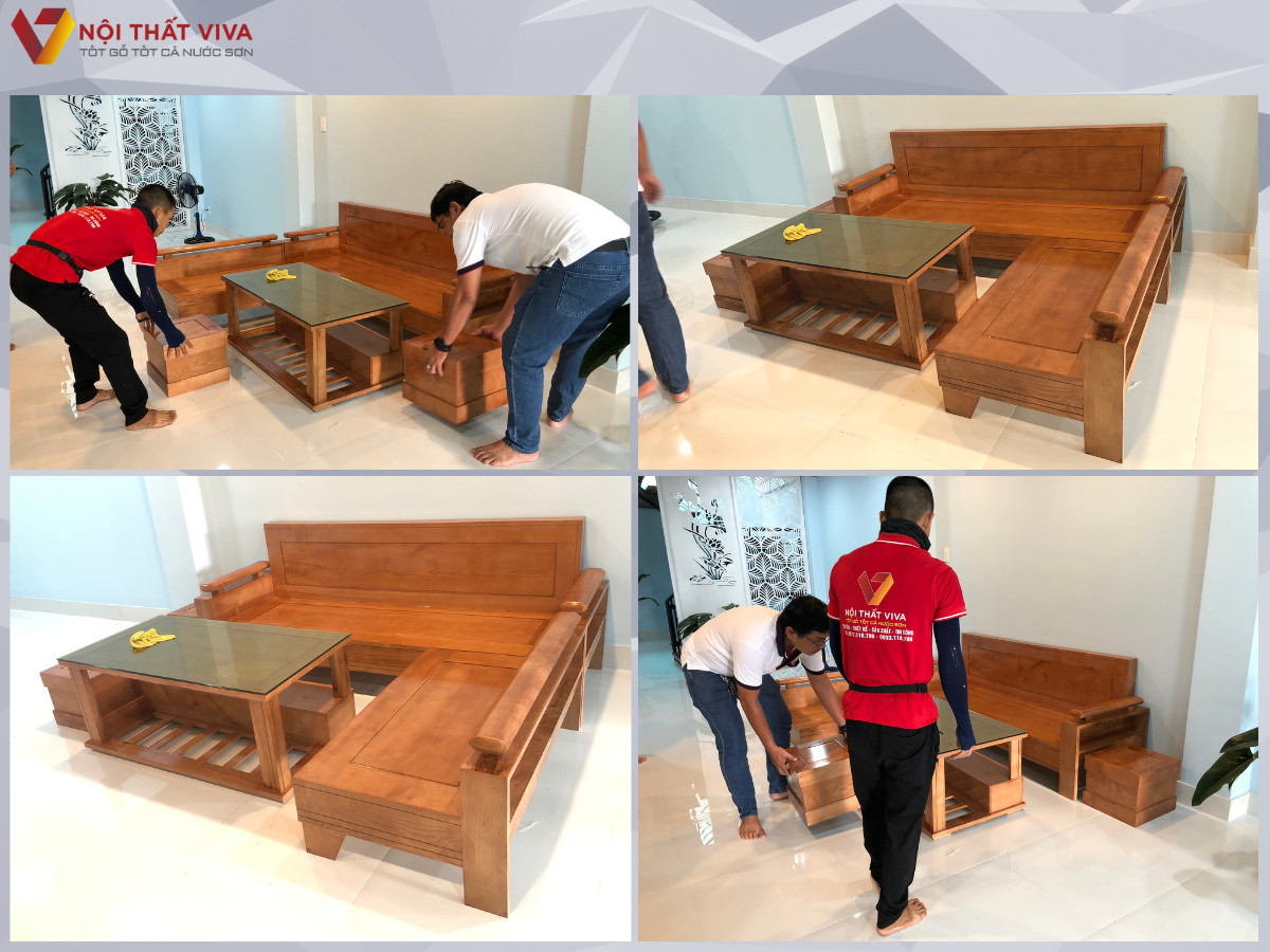 K&iacute;ch thước sofa gỗ chữ L chuẩn phổ biến hiện nay, bạn n&ecirc;n biết trước khi mua  