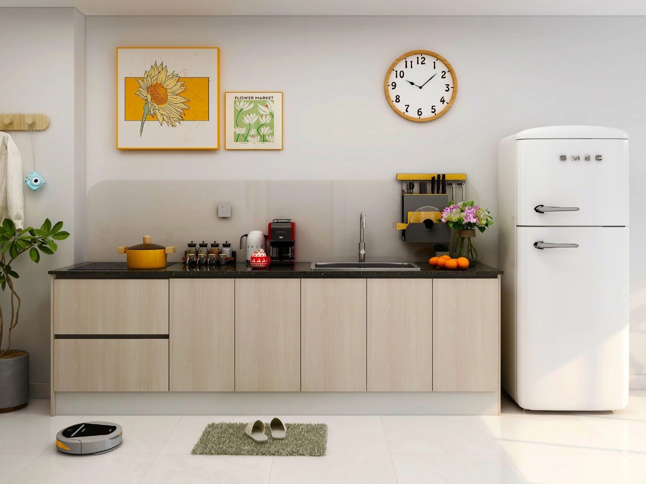 Kích thước tủ bếp gỗ công nghiệp chuẩn phong thủy, hợp với người Việt