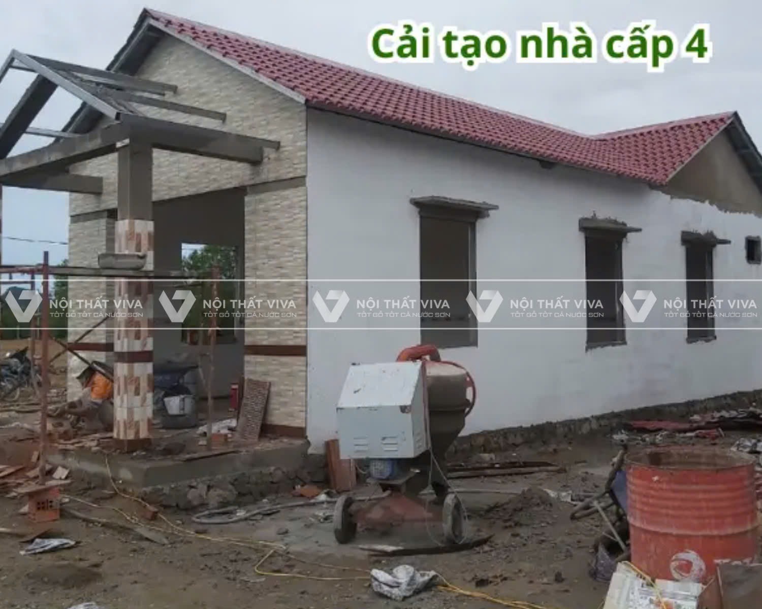 Kinh nghiệm cải tạo nhà cấp 4 mái tôn thành không gian hiện đại, thoáng mát Kinh nghiệm cải tạo nhà cấp 4 mái tôn thành không gian hiện đại, thoáng mát