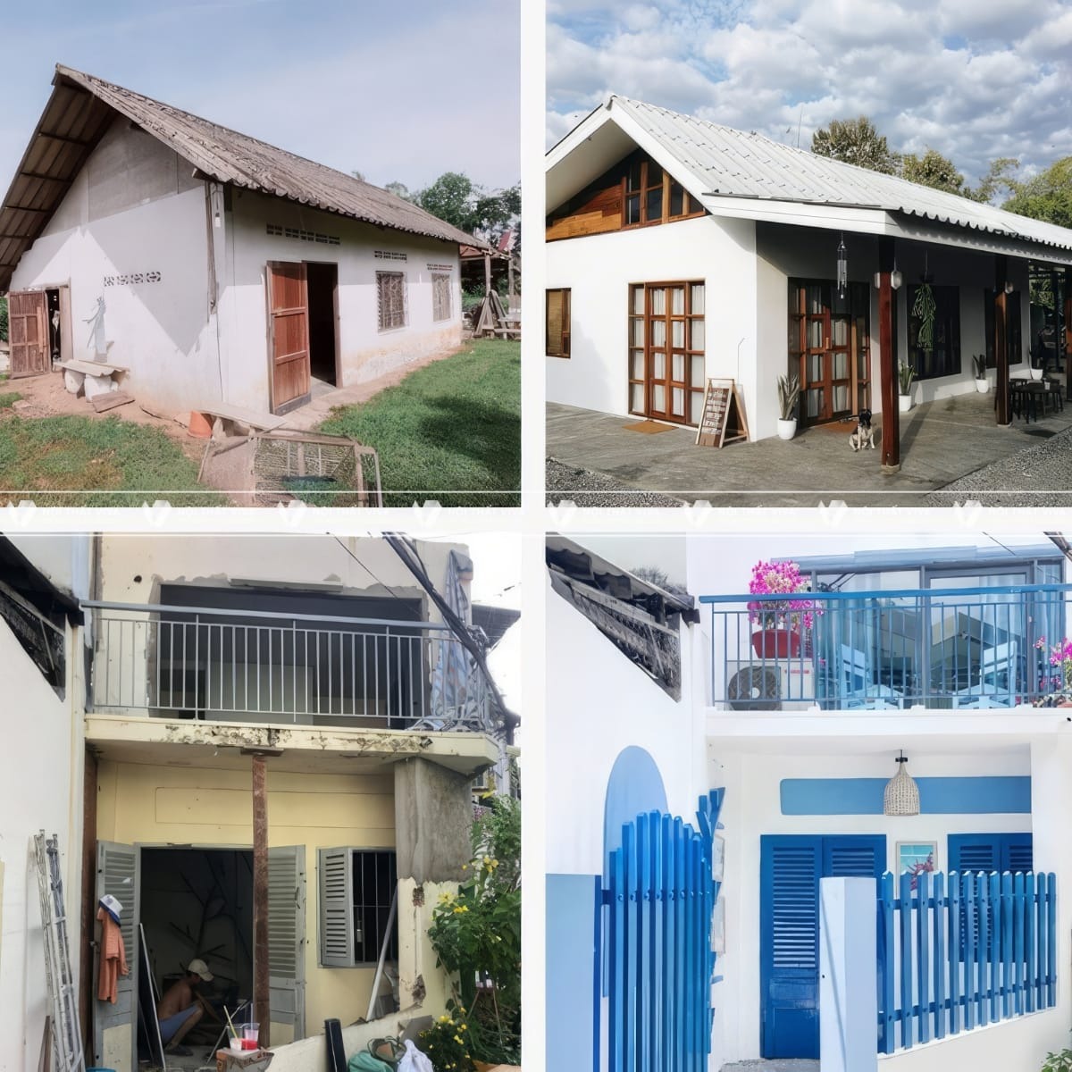 Kinh nghiệm cải tạo nhà cấp 4 mái tôn thành không gian hiện đại, thoáng mát Kinh nghiệm cải tạo nhà cấp 4 mái tôn thành không gian hiện đại, thoáng mát