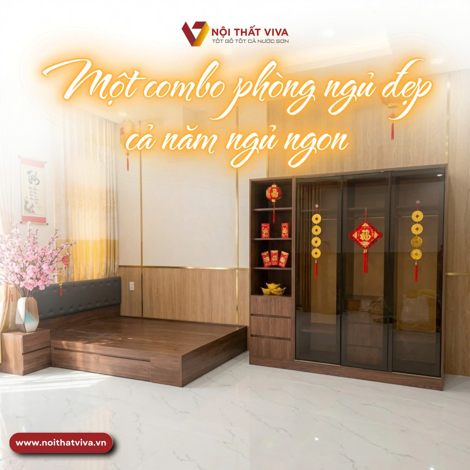 Kinh nghiệm chọn combo ph&ograve;ng ngủ bền đẹp, gi&aacute; rẻ đ&oacute;n Tết cho mọi nh&agrave;