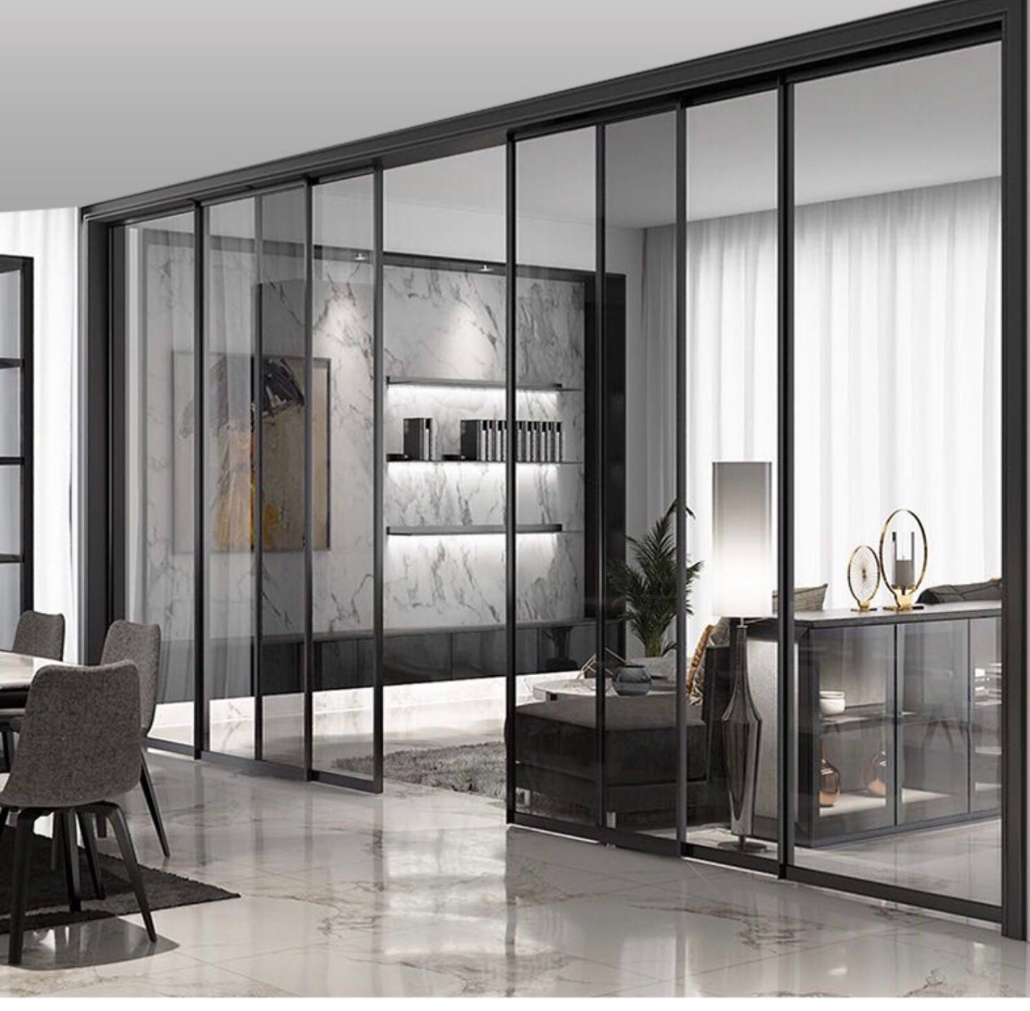 Kinh nghiệm chọn vách lùa ngăn phòng đẹp, bền và hợp phong thủy