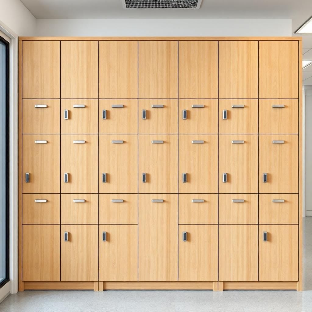 Kinh nghiệm đặt gia c&ocirc;ng tủ locker 40 ngăn bền đẹp, đ&uacute;ng nhu cầu