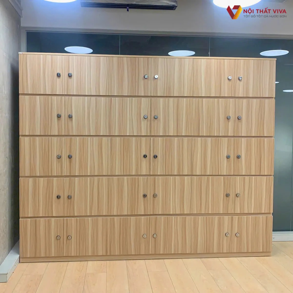 Kinh nghiệm đặt gia c&ocirc;ng tủ locker 40 ngăn bền đẹp, đ&uacute;ng nhu cầu
