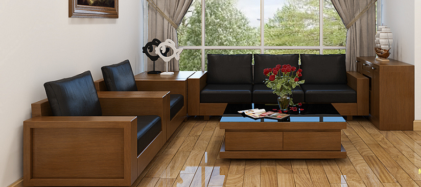 Lời khuyên giúp bạn sở hữu bộ bàn gỗ phòng khách đẹp như ý muốn 
