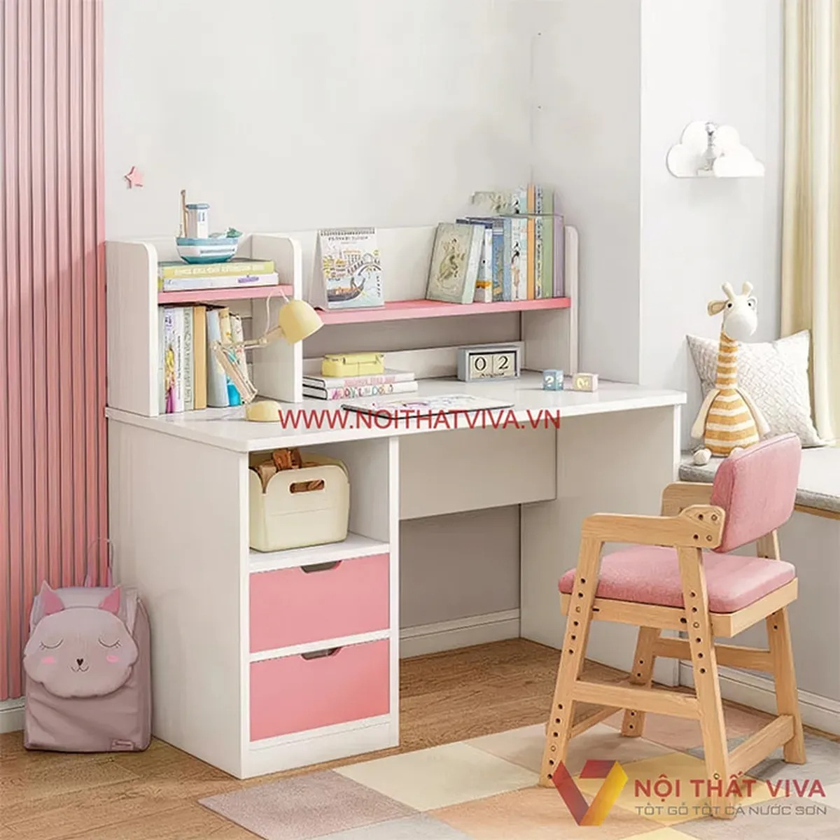 Lưu ý khi chọn bàn học cho bé 4 tuổi đẹp, đúng chuẩn, chắc chắn phải biết