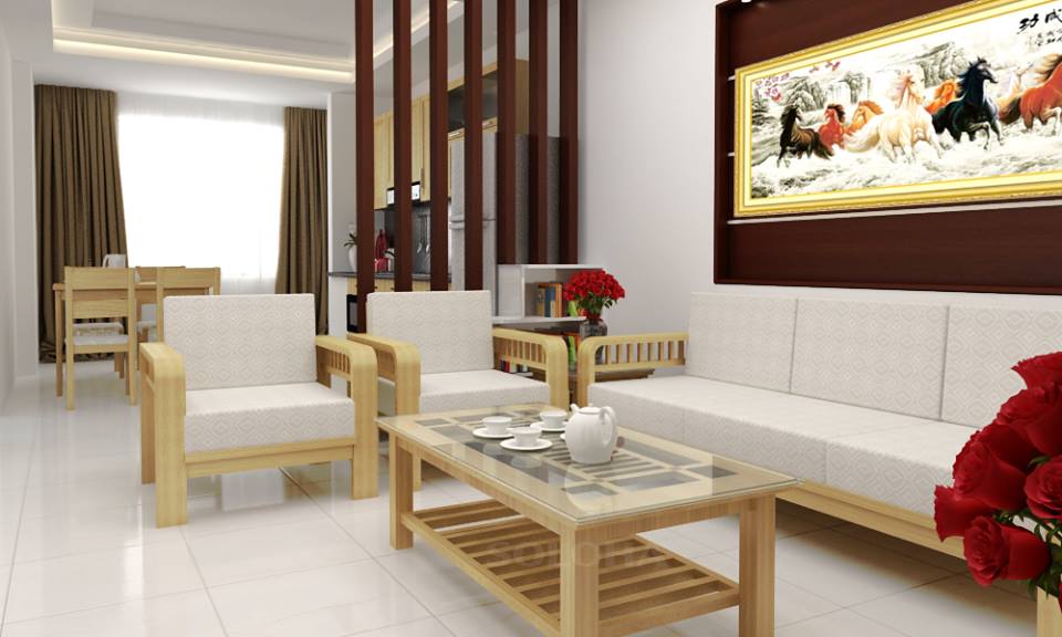 Bộ bàn ghế gỗ: Bộ bàn ghế gỗ đẹp sang trọng sẽ làm cho không gian phòng khách của bạn trở nên ấm cúng hơn bao giờ hết. Thiết kế hiện đại và chất liệu gỗ cao cấp sẽ đem lại cảm giác đẳng cấp và tinh tế.