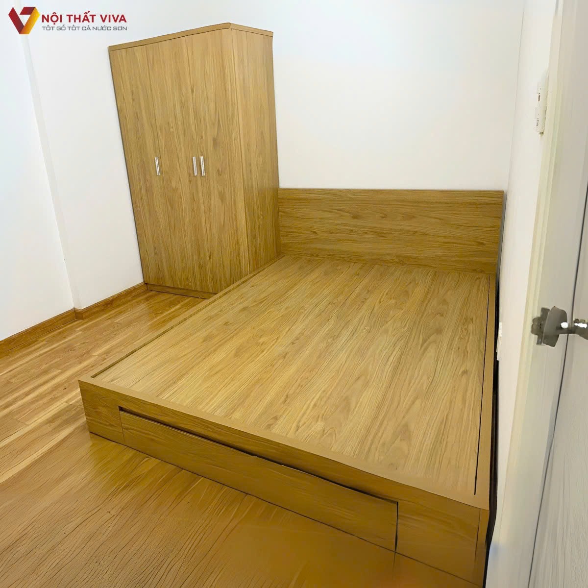 Mẫu giường ngủ đẹp hiện đại, thiết kế chuẩn xu hướng chỉ có tại Viva