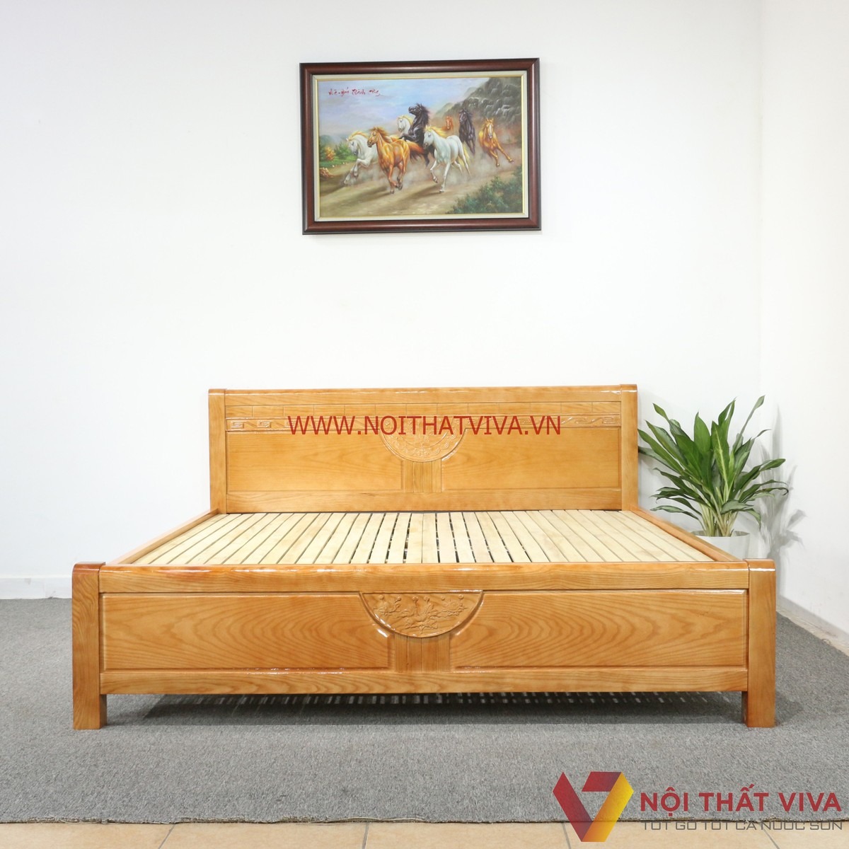 Mẫu giường ngủ đẹp hiện đại, thiết kế chuẩn xu hướng chỉ có tại Viva