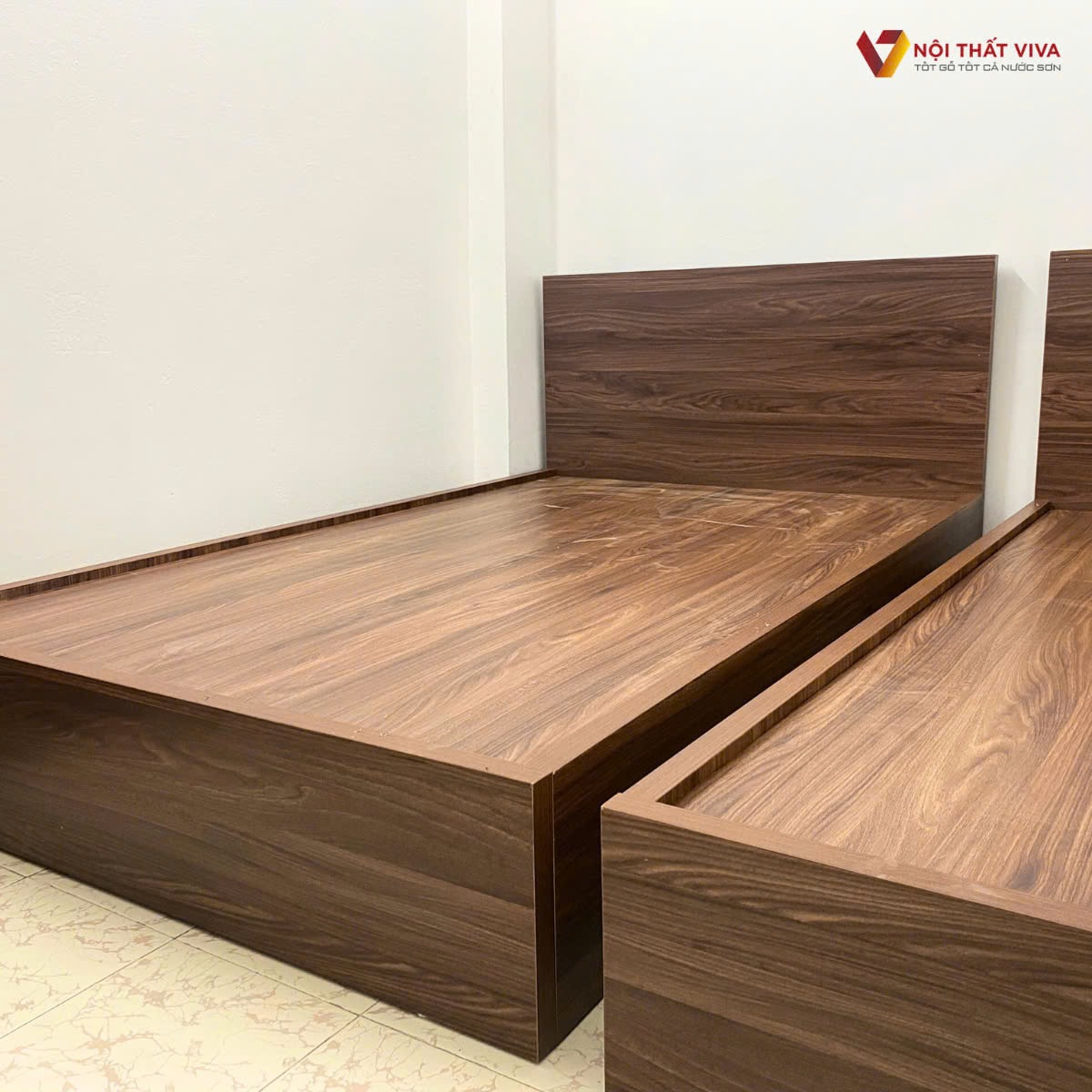 Mẫu giường ngủ đẹp hiện đại, thiết kế chuẩn xu hướng chỉ có tại Viva