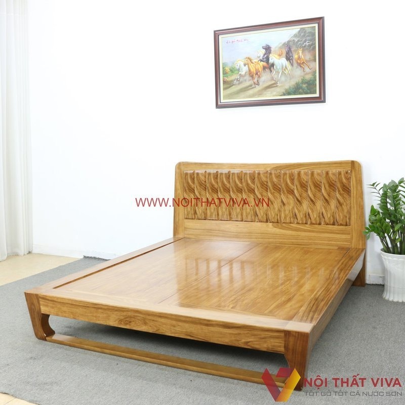 Mẫu giường ngủ đẹp hiện đại, thiết kế chuẩn xu hướng chỉ có tại Viva