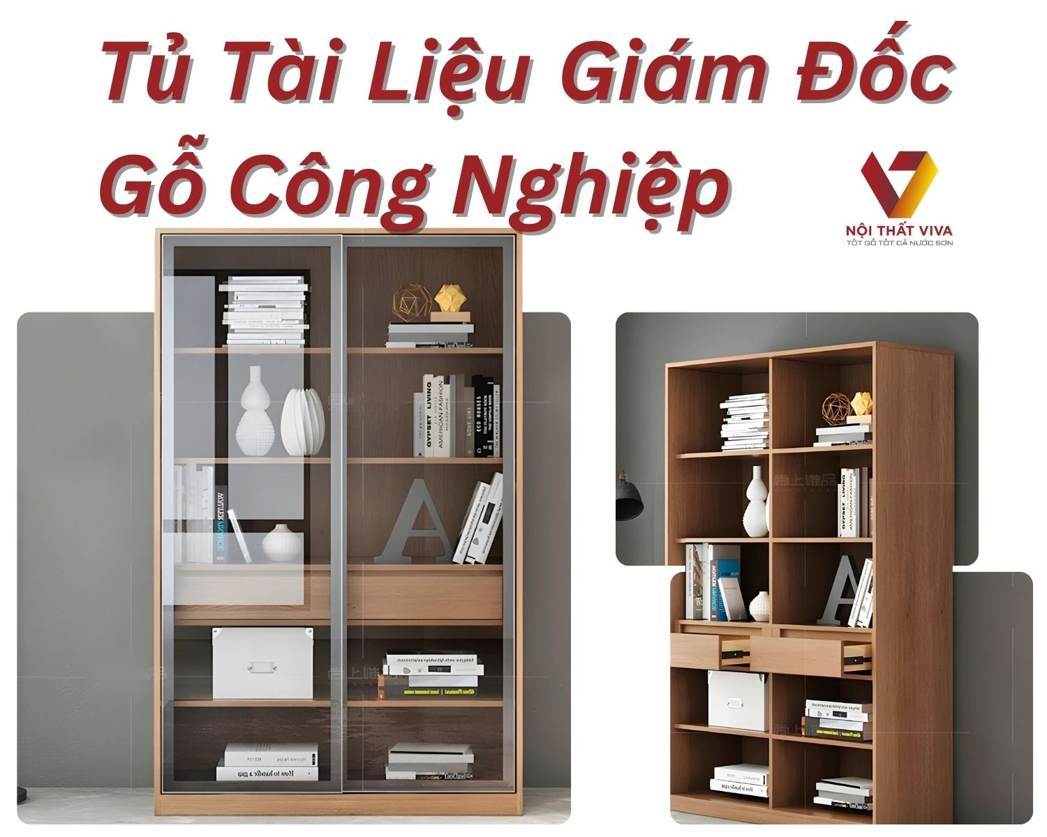 Mẫu Tủ Văn Phòng Cánh Kính Lùa Phong Cách Hiện Đại Sang Trọng