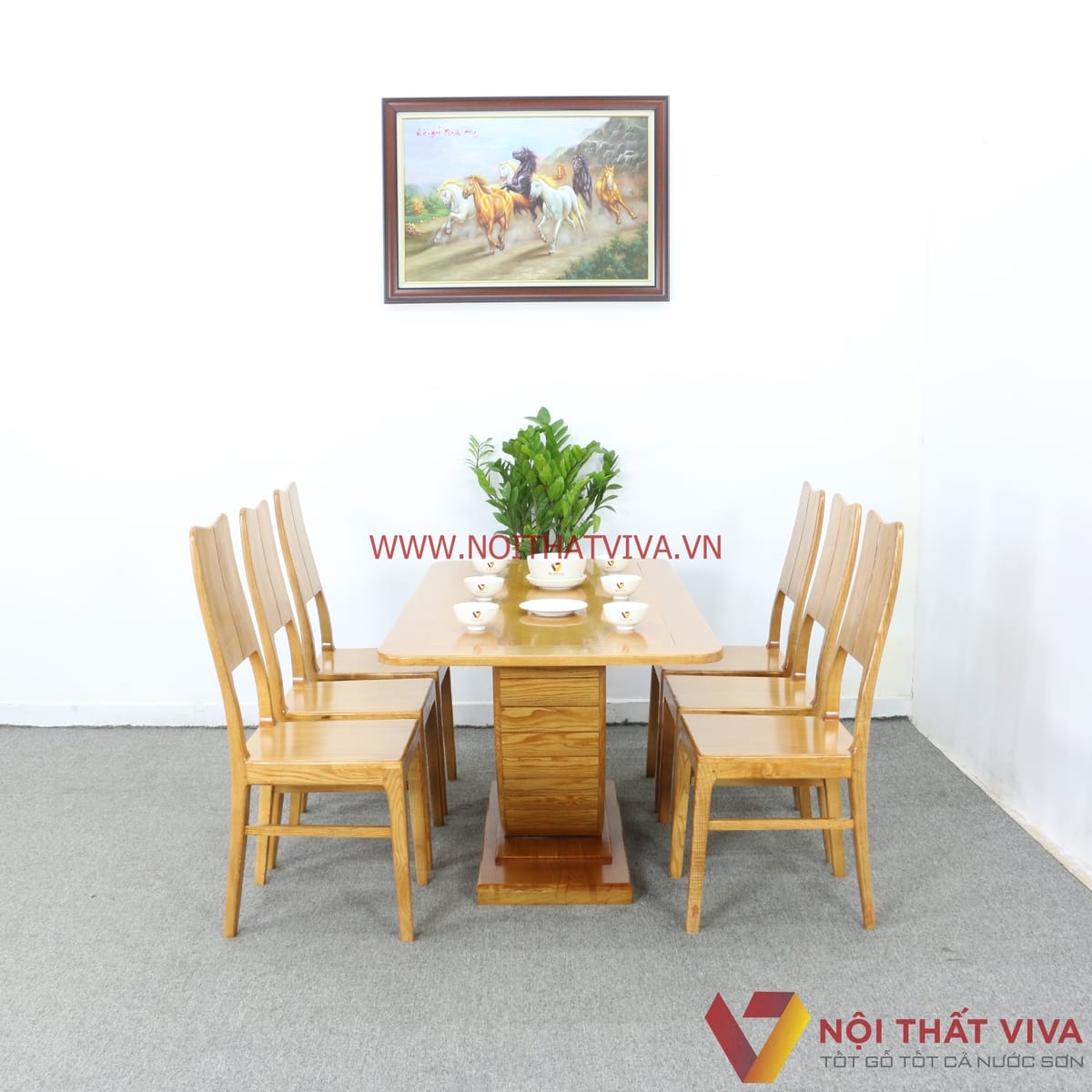 Mẹo chọn bộ b&agrave;n ăn 6 ghế ph&ugrave; hợp nhất cho gia đ&igrave;nh - Nội thất Viva
