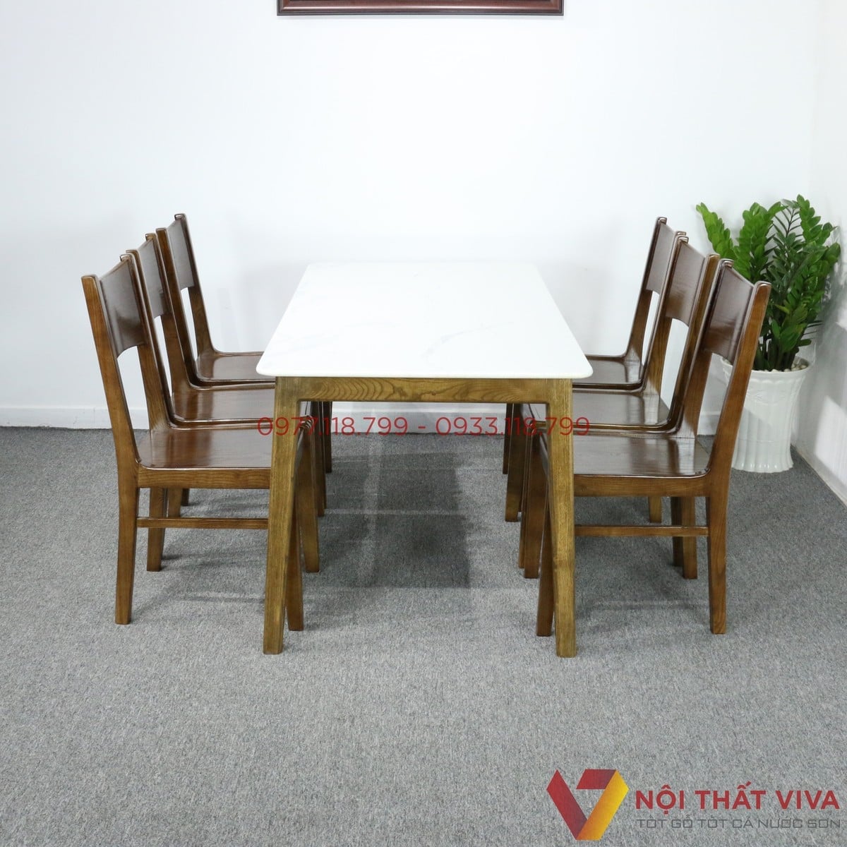 Mẹo chọn bộ b&agrave;n ăn 6 ghế ph&ugrave; hợp nhất cho gia đ&igrave;nh - Nội thất Viva
