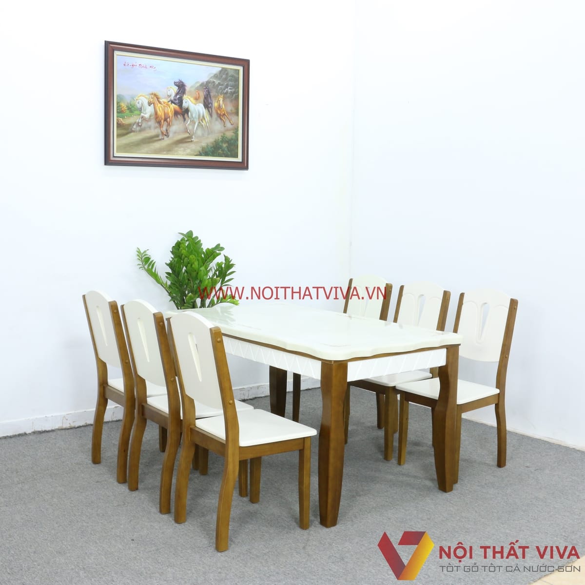 Mẹo chọn bộ b&agrave;n ăn 6 ghế ph&ugrave; hợp nhất cho gia đ&igrave;nh - Nội thất Viva