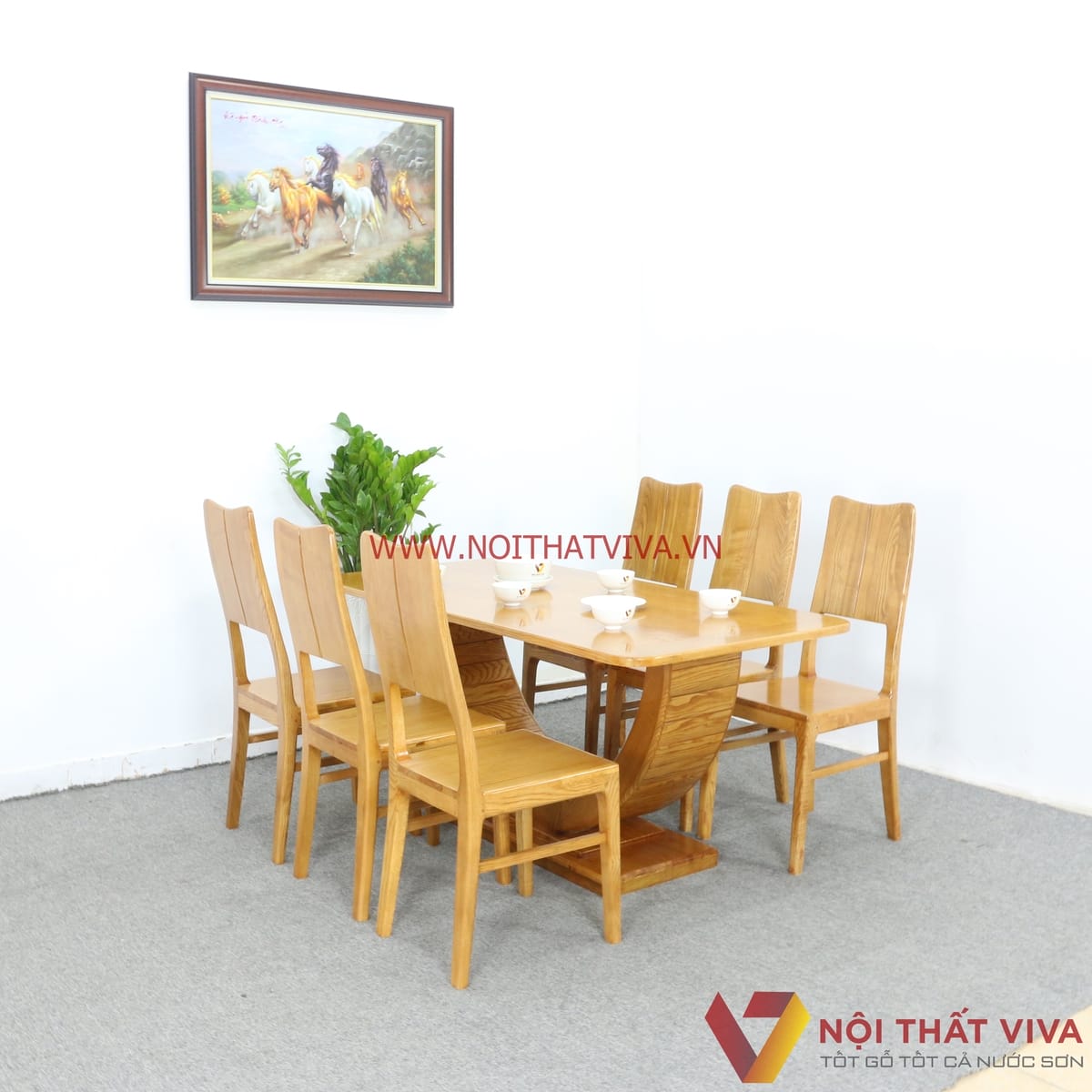Mẹo chọn bộ b&agrave;n ăn 6 ghế ph&ugrave; hợp nhất cho gia đ&igrave;nh - Nội thất Viva