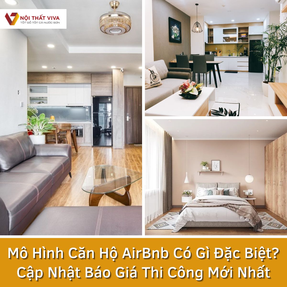 Mô hình Airbnb là gì? Báo giá thiết kế, thi công căn hộ Airbnb trọn gói