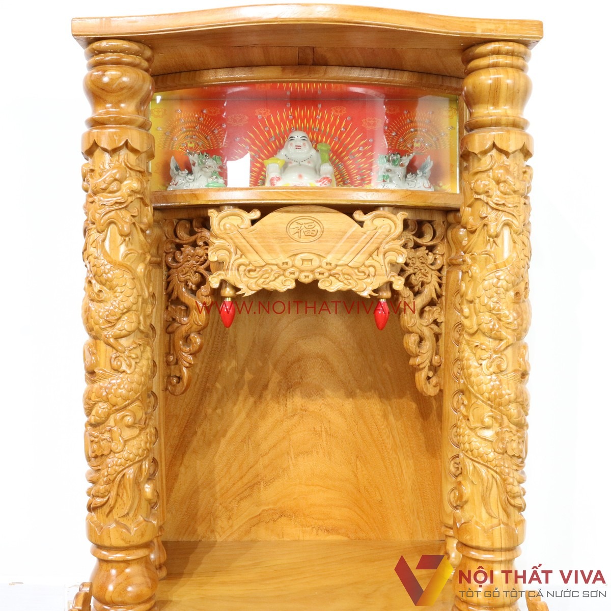 Mua bàn thờ Ông Địa gỗ gõ đỏ: 5 kinh nghiệm quan trọng không thể bỏ qua