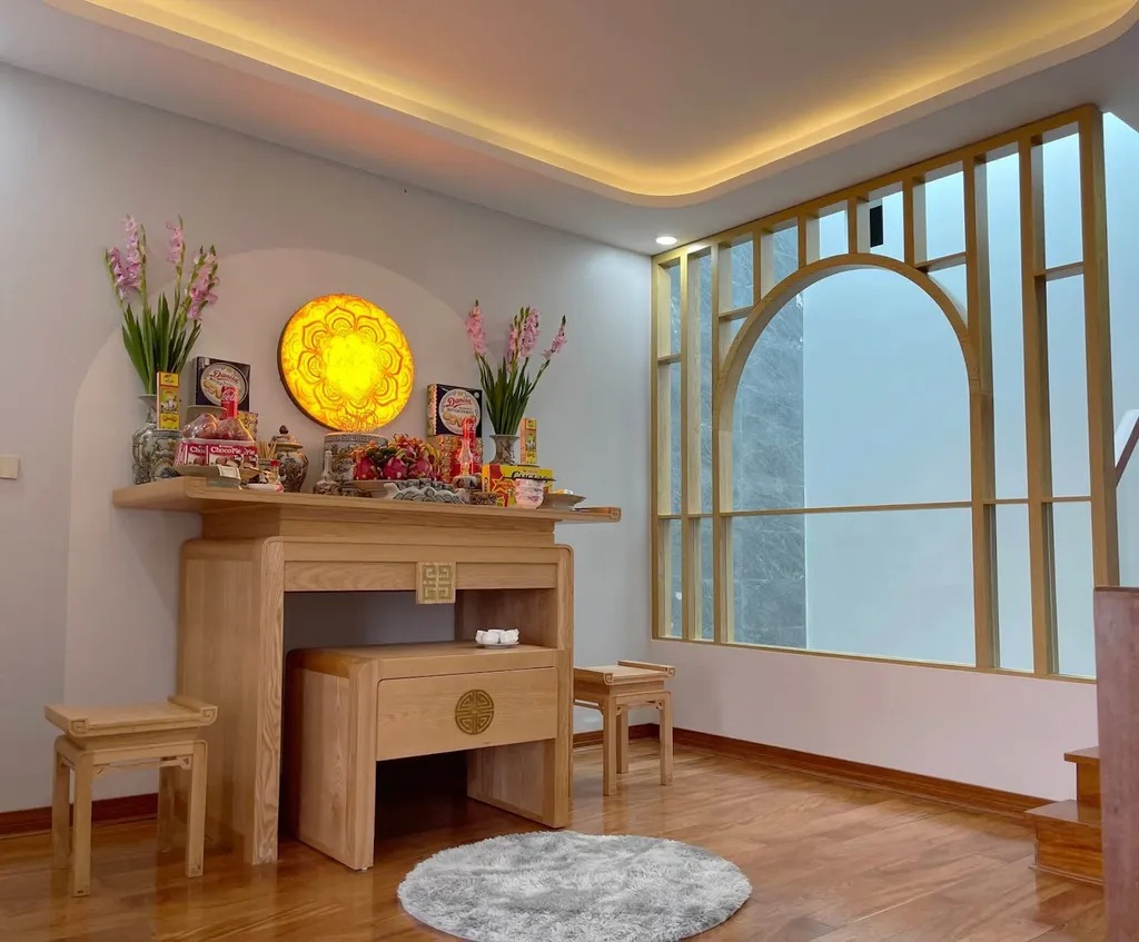 Nên chọn màu bàn thờ gỗ nào hợp mệnh? Hướng dẫn theo phong thủy dân gian Nên chọn màu bàn thờ gỗ nào hợp mệnh? Hướng dẫn theo phong thủy dân gian