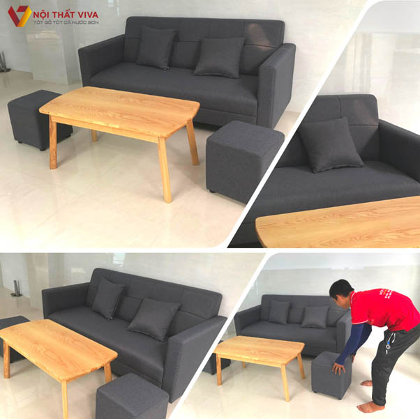 Nên chọn mẫu sofa gỗ nhỏ gọn nào cho phòng khách? Những lưu ý cần biết 