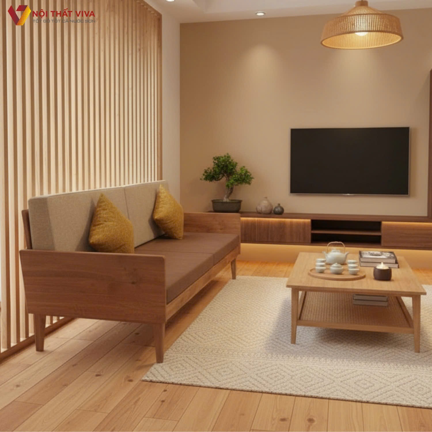 N&ecirc;n d&ugrave;ng sofa gỗ hay sofa nệm trong ph&ograve;ng kh&aacute;ch? Ưu nhược điểm & gợi &yacute; chọn mua