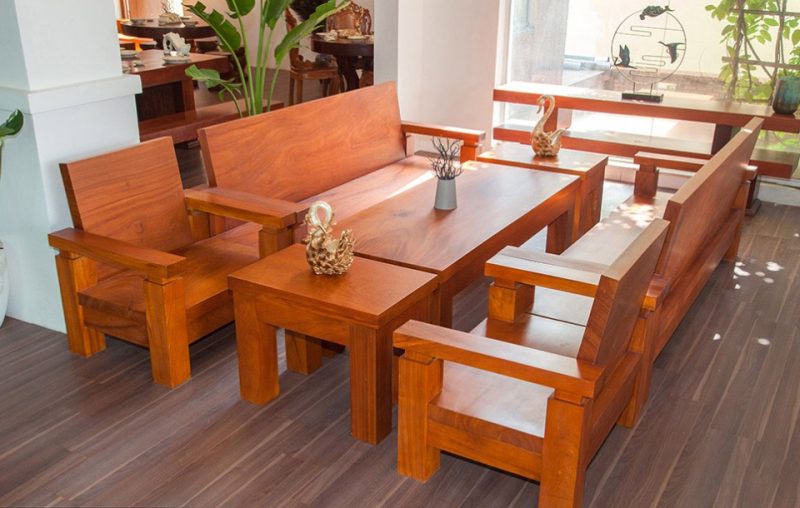 Ngất ngây với những bộ bàn gỗ phòng khách hiện đại đẹp mê ly