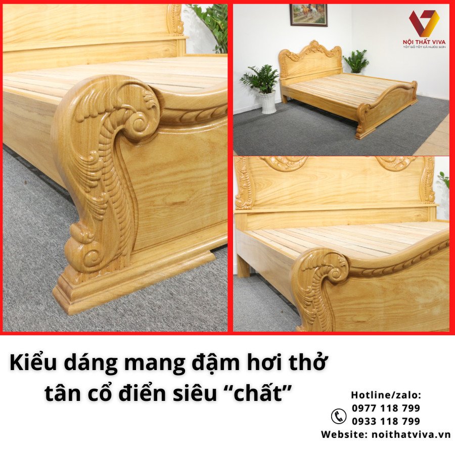 Những mẫu giường ngủ hoàng gia giá rẻ được yêu thích nhất hiện nay