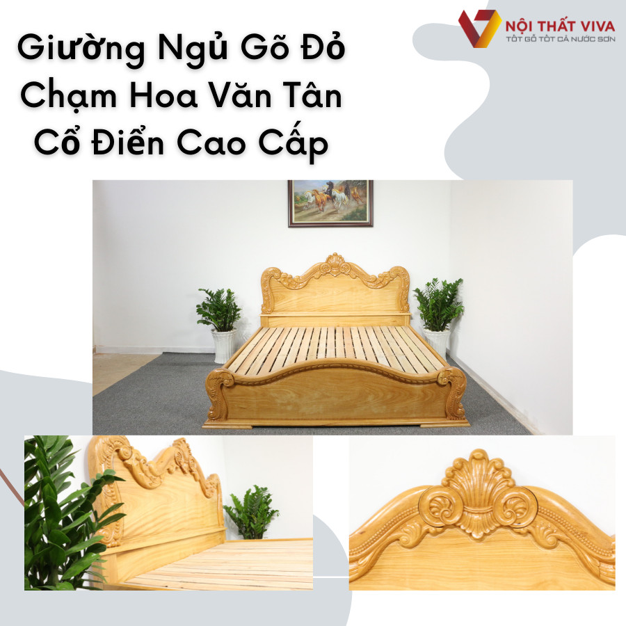 Những mẫu giường ngủ hoàng gia giá rẻ được yêu thích nhất hiện nay