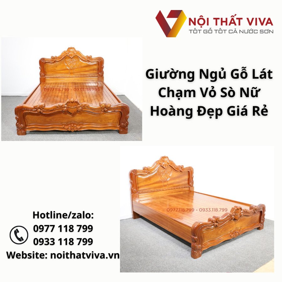 Những mẫu giường ngủ hoàng gia giá rẻ được yêu thích nhất hiện nay